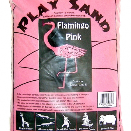 Safari Play Sand - Flamingo Pink
